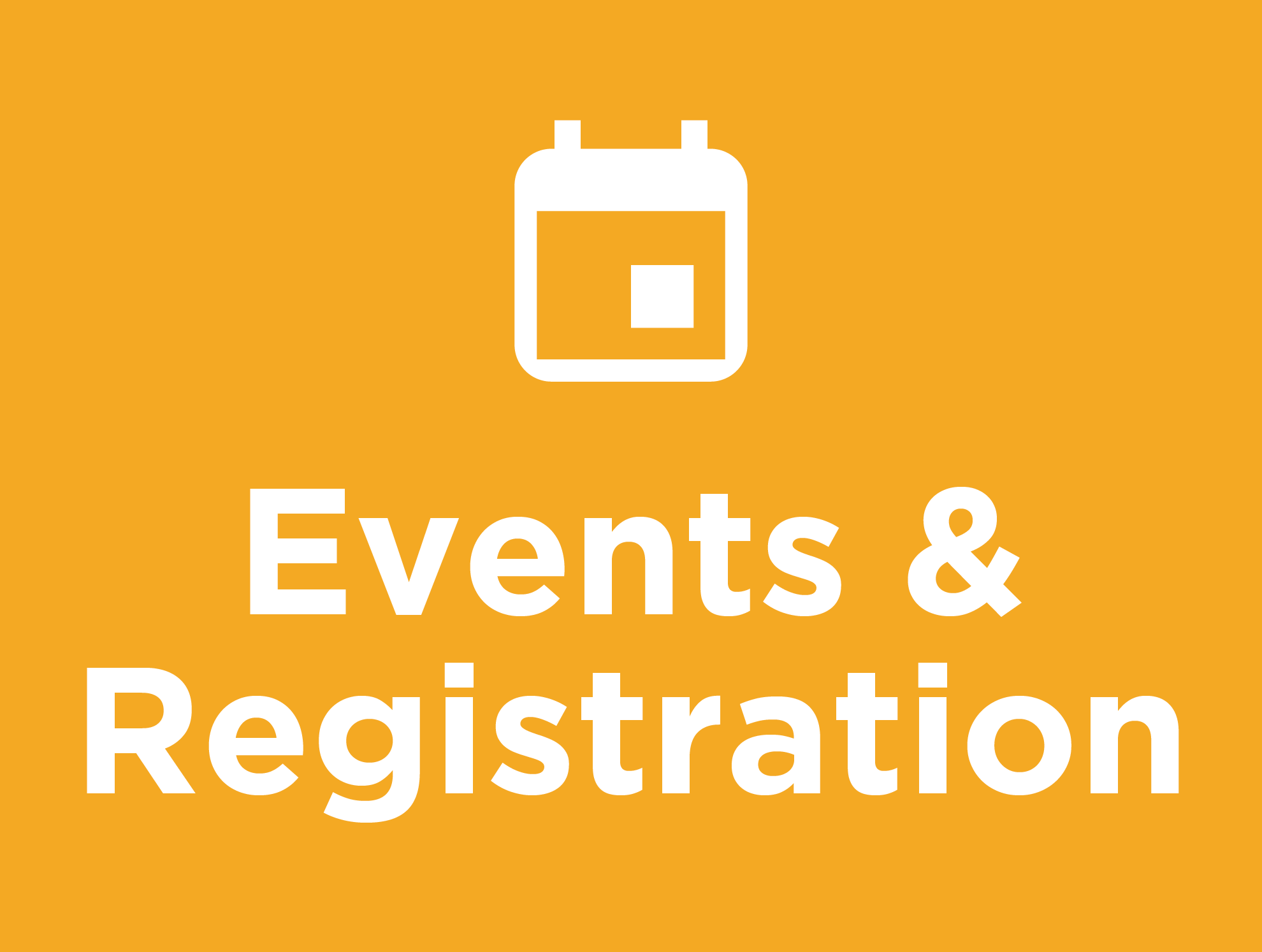 Events & Registration